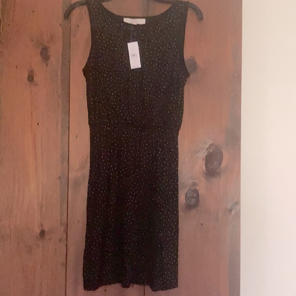 Loft Dress with Small Polka Dots!